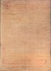 nuray red and orange wool hand knotted Rug - HeadShot