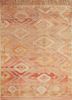 nuray red and orange wool hand knotted Rug - HeadShot nuray red and orange wool hand knotted Rug - HeadShot