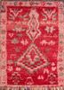 nuray red and orange wool hand knotted Rug - HeadShot nuray red and orange wool hand knotted Rug - HeadShot