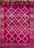 nuray red and orange wool hand knotted Rug - HeadShot nuray red and orange wool hand knotted Rug - HeadShot