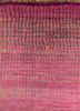 nuray pink and purple wool hand knotted Rug - HeadShot
