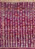 nuray pink and purple wool hand knotted Rug - HeadShot nuray pink and purple wool hand knotted Rug - HeadShot