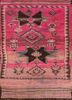 nuray pink and purple wool hand knotted Rug - HeadShot