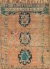 nuray red and orange wool hand knotted Rug - HeadShot nuray red and orange wool hand knotted Rug - HeadShot