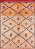nuray red and orange wool hand knotted Rug - HeadShot nuray red and orange wool hand knotted Rug - HeadShot