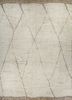 zuri ivory wool hand knotted Rug - HeadShot zuri ivory wool hand knotted Rug - HeadShot