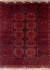 kiaan red and orange wool hand knotted Rug - HeadShot kiaan red and orange wool hand knotted Rug - HeadShot