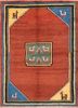 nuray red and orange wool hand knotted Rug - HeadShot nuray red and orange wool hand knotted Rug - HeadShot