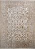 aalam ivory wool hand knotted Rug - HeadShot aalam ivory wool hand knotted Rug - HeadShot