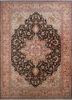 aalam blue wool hand knotted Rug - HeadShot aalam blue wool hand knotted Rug - HeadShot