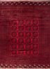kiaan red and orange wool hand knotted Rug - HeadShot kiaan red and orange wool hand knotted Rug - HeadShot