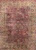 aalam red and orange wool hand knotted Rug - HeadShot aalam red and orange wool hand knotted Rug - HeadShot