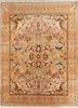 cyanna gold wool hand knotted Rug - HeadShot cyanna gold wool hand knotted Rug - HeadShot
