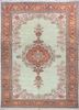 aalam blue wool hand knotted Rug - HeadShot aalam blue wool hand knotted Rug - HeadShot