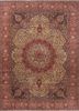 aalam gold wool hand knotted Rug - HeadShot aalam gold wool hand knotted Rug - HeadShot