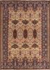 aalam gold wool hand knotted Rug - HeadShot aalam gold wool hand knotted Rug - HeadShot