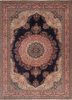 aalam blue wool hand knotted Rug - HeadShot aalam blue wool hand knotted Rug - HeadShot