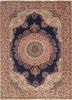 aalam blue wool hand knotted Rug - HeadShot aalam blue wool hand knotted Rug - HeadShot