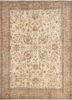 vintage gold wool hand knotted Rug - HeadShot vintage gold wool hand knotted Rug - HeadShot