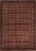 kiaan red and orange wool hand knotted Rug - HeadShot kiaan red and orange wool hand knotted Rug - HeadShot