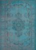 lacuna blue wool hand knotted Rug - HeadShot lacuna blue wool hand knotted Rug - HeadShot