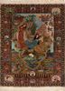 aalam green wool hand knotted Rug - HeadShot aalam green wool hand knotted Rug - HeadShot
