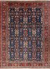 aalam blue wool hand knotted Rug - HeadShot aalam blue wool hand knotted Rug - HeadShot
