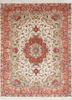 aalam ivory wool hand knotted Rug - HeadShot aalam ivory wool hand knotted Rug - HeadShot