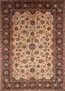 aalam gold wool hand knotted Rug - HeadShot aalam gold wool hand knotted Rug - HeadShot