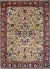 aalam gold wool hand knotted Rug - HeadShot aalam gold wool hand knotted Rug - HeadShot