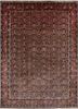 aalam red and orange wool hand knotted Rug - HeadShot aalam red and orange wool hand knotted Rug - HeadShot