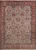 aalam red and orange wool hand knotted Rug - HeadShot aalam red and orange wool hand knotted Rug - HeadShot
