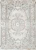 vintage ivory wool hand knotted Rug - HeadShot vintage ivory wool hand knotted Rug - HeadShot