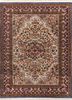 aalam blue wool hand knotted Rug - HeadShot aalam blue wool hand knotted Rug - HeadShot