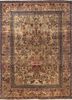 aalam green wool hand knotted Rug - HeadShot aalam green wool hand knotted Rug - HeadShot