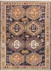 kiaan red and orange wool hand knotted Rug - HeadShot kiaan red and orange wool hand knotted Rug - HeadShot