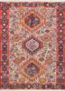 kiaan blue wool and silk hand knotted Rug - HeadShot kiaan blue wool and silk hand knotted Rug - HeadShot