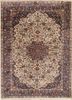 aalam blue wool hand knotted Rug - HeadShot aalam blue wool hand knotted Rug - HeadShot