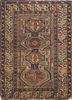 kiaan blue wool hand knotted Rug - HeadShot kiaan blue wool hand knotted Rug - HeadShot