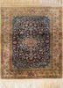 gulmarg blue silk hand knotted Rug - HeadShot gulmarg blue silk hand knotted Rug - HeadShot