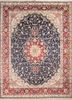 gulmarg blue silk hand knotted Rug - HeadShot gulmarg blue silk hand knotted Rug - HeadShot