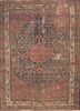 aalam pink and purple wool hand knotted Rug - HeadShot aalam pink and purple wool hand knotted Rug - HeadShot