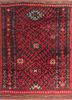 kiaan red and orange wool hand knotted Rug - HeadShot kiaan red and orange wool hand knotted Rug - HeadShot