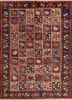 aalam pink and purple wool hand knotted Rug - HeadShot aalam pink and purple wool hand knotted Rug - HeadShot