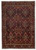 aalam pink and purple wool hand knotted Rug - HeadShot aalam pink and purple wool hand knotted Rug - HeadShot