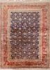 gulmarg blue silk hand knotted Rug - HeadShot gulmarg blue silk hand knotted Rug - HeadShot