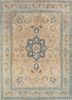aalam green wool hand knotted Rug - HeadShot aalam green wool hand knotted Rug - HeadShot