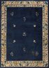 pechino blue wool hand knotted Rug - HeadShot pechino blue wool hand knotted Rug - HeadShot