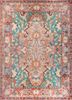 aalam beige and brown wool hand knotted Rug - HeadShot aalam beige and brown wool hand knotted Rug - HeadShot