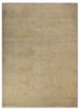 vintage blue wool hand knotted Rug - HeadShot